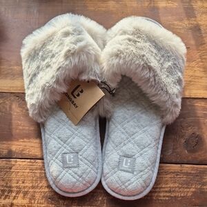 Women's Cozy Gray Slippers